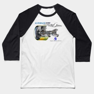 Airbus and engine Baseball T-Shirt